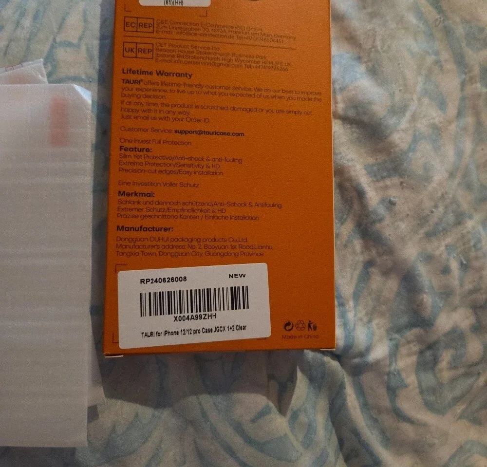 TAURI 2 Iphone 12/12 Pro Screen Protectors
